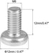 uxcell M6x12mm Phillips Cross Pan Head Machine Screws 304 Stainless Steel Fasteners Bolts 10Pcs