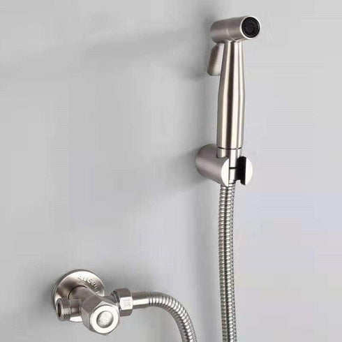 IIUUAYUVI Faucet Cloth Diaper Cleaning Compatible with Bathroom - 304 Stainless SteelSpray Gun