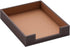 VOYUTHY Leather Letter Tray, Elegant Desk Organizer for Office Supplies, Mail, Paper, and Magazine Storage
