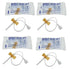 JHGMYJT Veterinary Infusion Needle Catheter, 50 Pieces Per Box,Disposable Iv Infusion Needle,25G Sterile