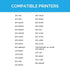 LD Compatible Ink Cartridge Replacement for Brother LC61 Series (8-Pack: 2 Black, 2 Cyan, 2 Magenta, 2 Yellow)