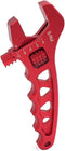 AN Hose Fitting Adjustable Wrench 3AN-16AN, Lightweight Aluminum (Red)