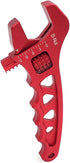 AN Hose Fitting Adjustable Wrench 3AN-16AN, Lightweight Aluminum (Red)