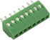 8-Pin 2.54mm Pitch 150V 6A PCB Mount Screw Terminal Block Connector - (20 Pcs)