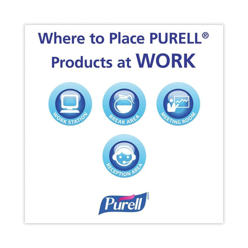 Purell 3659-12 12-Oz. Advanced Instant Hand Sanitizer, Pump Bottle