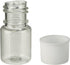 Othmro 50Pcs 5ml Plastic Bottles Lab Cylindrical Chemical Reagent Wide Mouth Polyethylene Sample Sealing Liquid Storage