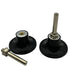 6 Pack 2 Inch 1/4" Disc Pad Holder Adapter Quick Change Disc Adapter Drill Adapter with Shank, Pad Holder Roll Lock