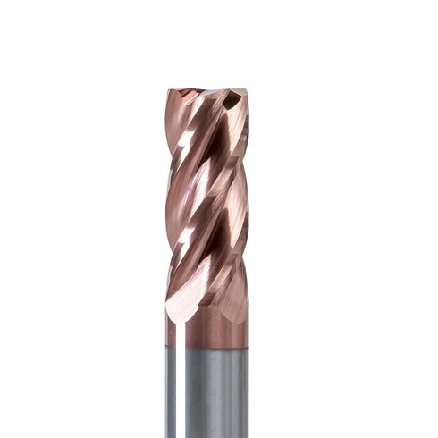 4-Edge 5/16 Upper-Cut Drill Bit for CNC Machine Tools, Carbide Drill Bit for Carbon Steel, Alloy Steel, Tool Steel,