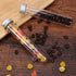 10 Pack 40ml Clear Plastic Test Tubes with Screw Caps, Multi-Purpose Vials for Scientific Experiments, Party, Candy