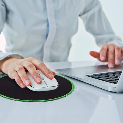 JIAMI HOME 3 Pack 7.9 Mouse Pads Round Mat for Home Office Work Desk Computer Laptop Travel, Small Mousepad in Soft
