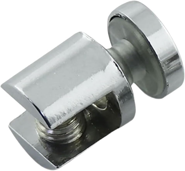 JINPIAOPIAO Glass Clamp Holder Bracket Metal Fix Clamp for 10-12mm Thick Glass Adjustable