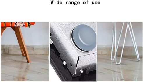WELANGBN 3/4" (24) Adhesive Furniture Sliders,Self-Adhesive Small Kitchen Appliance Slider Easy to MovIing Kitchen