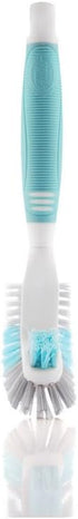 Countertops Fuller Brush Multi-Surface Brush Dual Bristle Cleaning Brush for Garbage Disposal, Sink & Non-Slip Rubber
