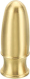 PATIKIL 1.6" Tall Brass Lamp Finials Cap Knob, 1 Set Lamp Screw