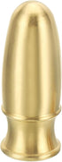 PATIKIL 1.6" Tall Brass Lamp Finials Cap Knob, 1 Set Lamp Screw