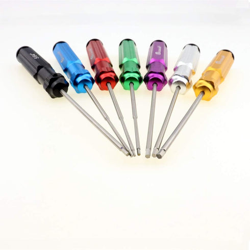 6 Color/7 Car/airplane,0.05IN-1/16IN-3/32IN-5/64IN-1.5MM-2.5MM-3.0MM(New (7 HUWAIMI Color Hex Wrencher Hex screwdriver