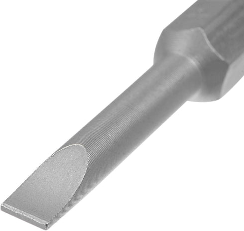 uxcell 15-Piece Magnetic Slotted Screwdriver Bit Set, 4mm & 6mm, 1/4" Hex Shank, 2" Length S2 Power Tool