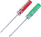Antrader 2Pcs Screwdriver Set, Non-Magnetic Phillips & Slotted Bits, 3 Inch Steel Shaft for Home Repair