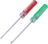 Antrader 2Pcs Screwdriver Set, Non-Magnetic Phillips & Slotted Bits, 3 Inch Steel Shaft for Home Repair