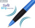 Pens Bulk Gripped Slimster Retractable Ballpoint Pen | Medium Point Black Ink | Smooth Writing Pens for Journaling