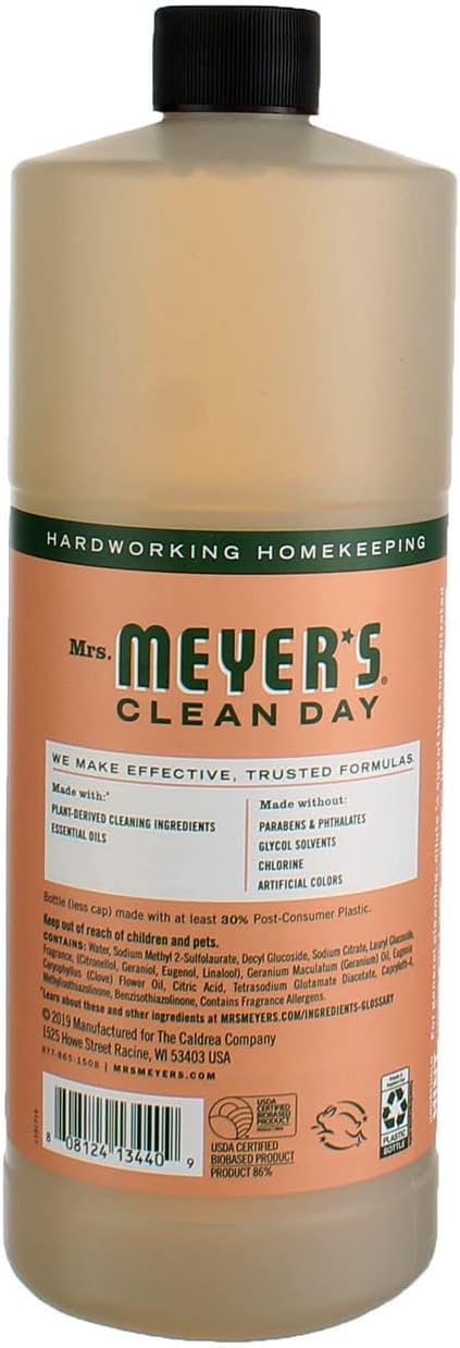 SC Johnson 32 MRS MEYER'S CLEAN DAY Geranium Multi Surface Cleaner, FZ