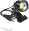 Outdoor 1pc 5W COB LED Clip on Light - IP65 Waterproof Adjustable Desk Stand COB Spotlights with Clip and US Plug