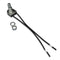 Zing Ear Rotary Switch ZE-106M - 125VAC/6A, 250VAC/3A, 125VL/6A, Two Wire Replacement for Canopy Lights, Brass Knob