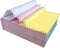 FirstZi Half Sheet 3 Part Carbonless Computer Paper, 9.5"x5.5", 666 Sets for Dot Matrix Printer, 3 Color