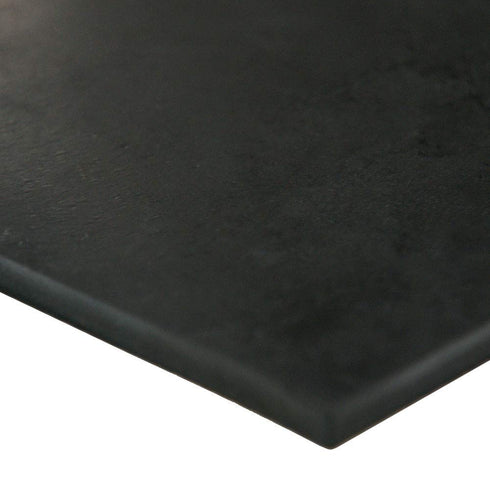 Neoprene Sheet, 50A Durometer, Smooth Finish, Black, 0.032" Thickness, 12" x 12"