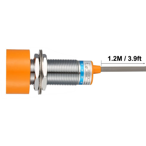 uxcell 20mm Inductive Proximity Sensor Switch Detector NPN NO DC 6-36V for 3D Printer Probe Bed Leveling