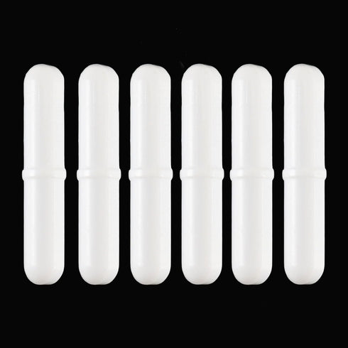 LABALPHA 6Pcs PTFE Magnetic Stirrer Mixer Stir Bar, 50mm/1.96 inch
