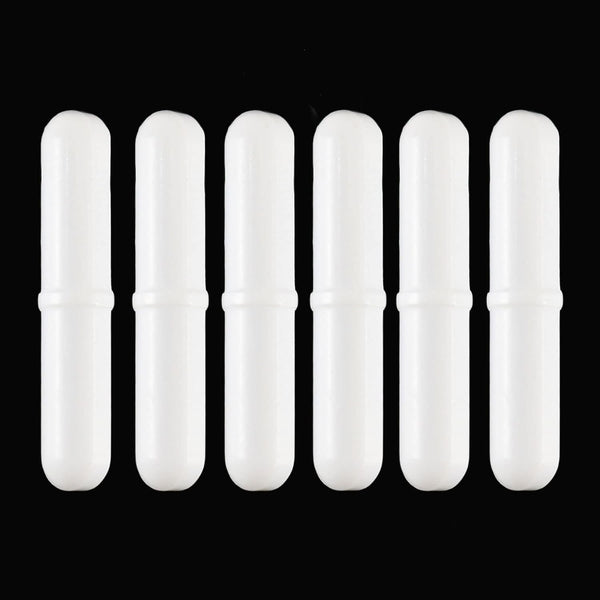 LABALPHA 6Pcs PTFE Magnetic Stirrer Mixer Stir Bar, 50mm/1.96 inch