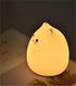 7 Cat Night Lamp, Colors, Silicone Squishy Cat Night, Battery Operated Night Light, Tap Control, LED Night Lamp, Cute
