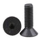 M8-1.25 x 60mm Flat Head Socket Cap Screws, 10 PCS Countersunk Bolts, Alloy Steel Grade 10.9, Fully Threaded, Allen