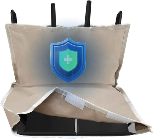 HETESER WiFi Router Cover 14in * 16.5in, E m f Router WiFi Guard