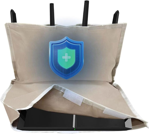 HETESER WiFi Router Cover 14in * 16.5in, E m f Router WiFi Guard