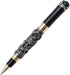 Gullor Retro Culture Jinhao Rollerball Pen, 3D Dragon King Play Pearl Pattern, Grey