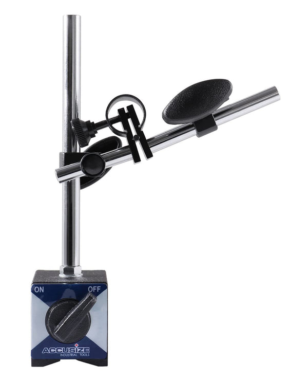 Accusize Industrial Tools 110 lbs Magnetic Base for Precision Indicators, Strong Cardboard Box