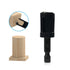 Wood Plug Cutters Set, 4 pcs Straight & 4 pcs Tapered with 1/4 Hex Shank, Cork Drill Bit Knives