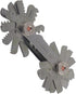 52Pcs Metric & Imperial Thread Pitch Gauge: Adjustable Stainless Steel Measuring Tool for Industrial Use