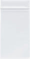 Plymor 3" x 5" Zipper Reclosable Plastic Bags, 2 Mil, Pack of 200