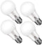 Energetic 4-Pack Dusk to Dawn LED Outdoor Light Bulb, 60 Watt Equivalent (6W), 800LM, Warm White 3000K, E26 Base
