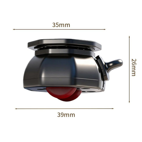 Generic Duty,360 Furniture Casters Wheels Heavy Swivel Casters,Adhesive Caster Wheels,Glide Quietly and Protect