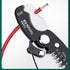 Zsling 8 Inch Wire Strippers Crimpers Cutter Pliers, Multi-Function Hand Tool for Cable Cutting