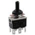 Baomain Toggle Switch with Cap, AC 250V 15A DPDT 3 Position ON/Off/ON, 6 Pins C-523A CE Listed