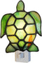 DUONAYU Green Turtle Night Light Bedroom Bed lamp for Sleeping Colored Glass