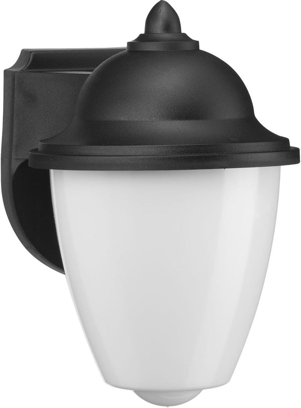 Progress Lighting Polycarbonate Outdoor 1-Light White Acrylic Shade Traditional Outdoor Wall Lantern