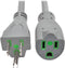 TRIPP LITE 6ft Hospital Medical Power Extension Cord 5-15P HG 5-15R HG 120V 13A