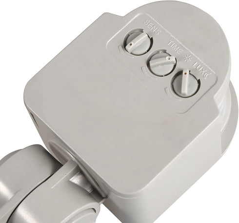 Motion Sensor, 90-250V AC PIR Motion Detector, 180 Degree Flood Lights Dusk Till Dawn Security Sensor for Wall Light