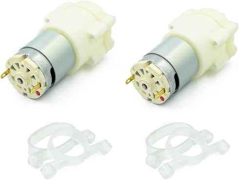 12V R365 (Pack 2pcs) EK2166US Gikfun DC Micro Self-Priming Water Pump for Tea Maker, Water Dispenser, Medical